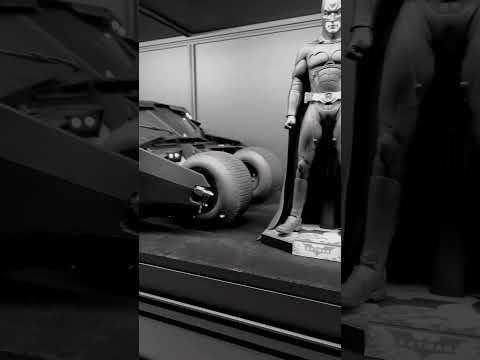 HOT TOYS | BATMAN BEGINS | BATMAN & TUMBLER #shorts #hottoys #batman #dc #tumbler #batmobile #tdk