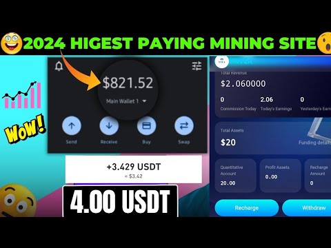 🤑2024 Highest paying crypto quantative trading platform full review || Quantify to earn 2.00 USDT??