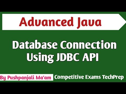 Lec - 2.4 Database Connection using JDBC API || CRUD Operation in JDBC API in Advanced Java in Hindi