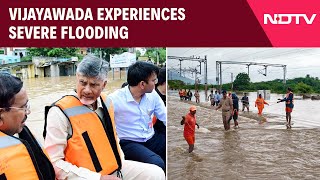 Andhra Rain News | Incessant Rainfall Causes Flooding In Vijayawada, Over 100 Trains Cancelled