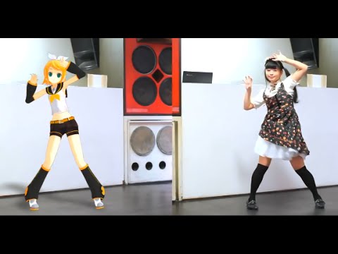 "ZombieZombie Generation" Dance with VOCALOID [足太ぺんた & 鏡音リン][MMD 踊ってみた] (Girl's MoCap)