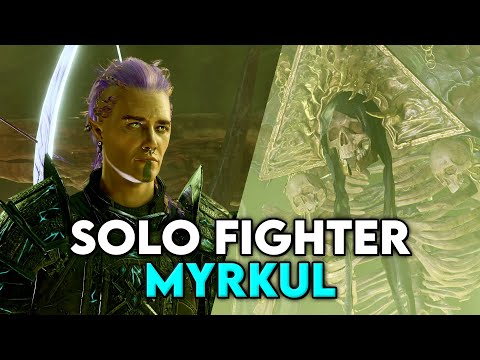 Baldurs Gate 3 Patch 7 Fighter Solo Myrkul (Champion Archer) Honour Mode