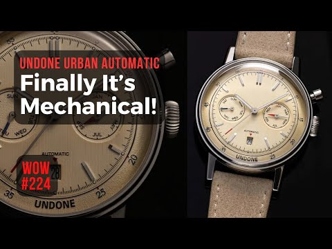 Undone Urban Automatic// Watch of the Week. Review 224