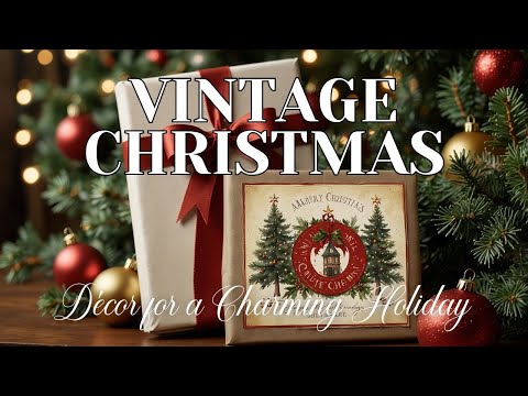 Vintage Christmas Aesthetic Ideas: Timeless Décor for a Charming Holiday