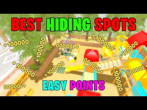 SECRET STAYCATION | BEST HIDING SPOTS for EASY POINTS