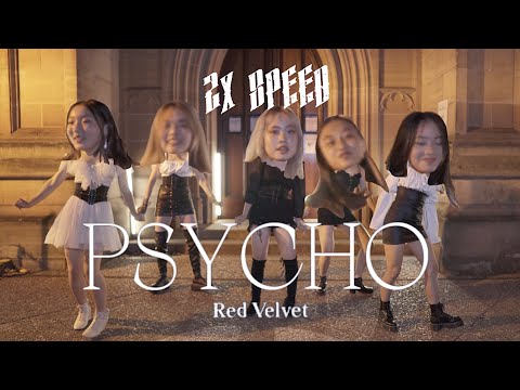 [KPOP IN PUBLIC - 2X SPEED] Red Velvet (레드벨벳) "PSYCHO" Dance Cover by CRIMSON 🥀 | Australia