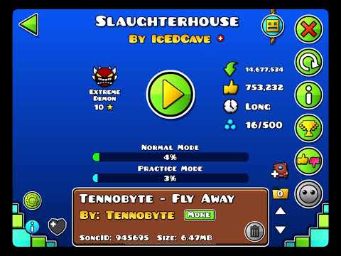 Slaughter house 5% geometry dash