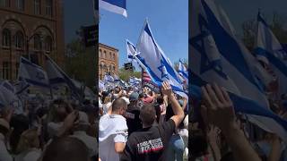 Pro-Israel rally at #UCLA #AmYisraelChai #standwithisrael