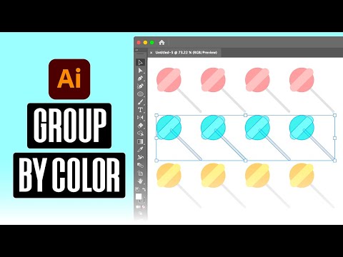 How To Group Objects By Color In Illustrator