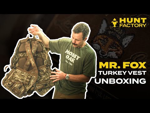 The Greatest Turkey Vest Of All Time?? Unboxing The Mossy Oak Mr. Fox Vest!