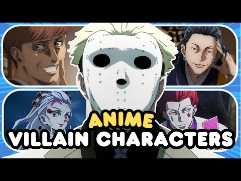 GUESS THE ANIME BY ITS VILLAIN CHARACTERS (☠️VERY HARD - VERY EASY🤓) ANIME QUIZ