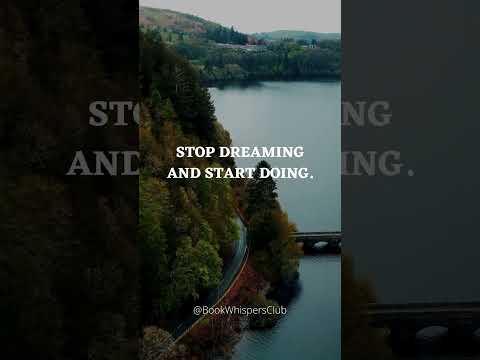 Stop Dreaming, Start Doing! Daily Motivation | Take Action Now