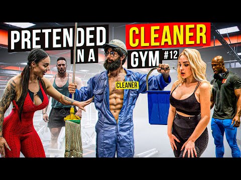 Elite Powerlifter Pretended to be a CLEANER #12 | Anatoly GYM PRANK