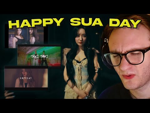 REACTING TO SUA | [Special Clip] 'COPYCAT' + 'Tadow' + 'Taki Taki'