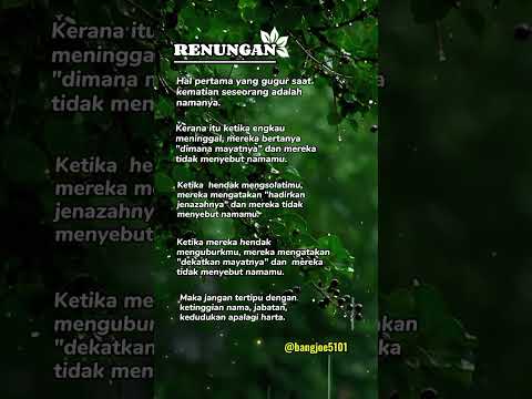 Renungan 27/10/2024 #shortsvideo #shortsfeed #shorts #reels #youtubeshorts #youtube #subscribe #fyp