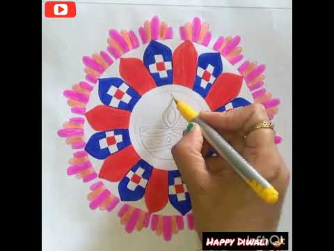 Diwali special drawing 🪔#paintings #drawing #diwali #ytshorts