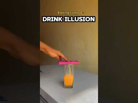 (Part 13) 🎬 Pouring Drink Illusion Tutorial On Capcut #viral #editingtutorial #tutorial #illusion