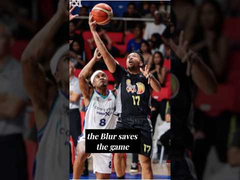 3 point shot by the blur saves the game #jaysoncastro #pba #tnttropanggiga #basketball #basketball