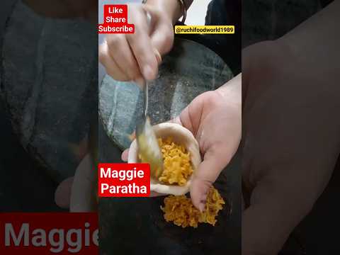 maggie paratha l maggie experiment . #maggie #maggieparatha #viral #youtubeshorts #shorts #yummyfood