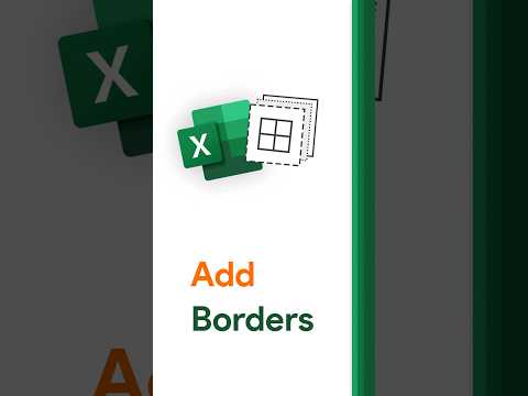 The EASIEST way to add borders in Excel [Quick Tutorial]