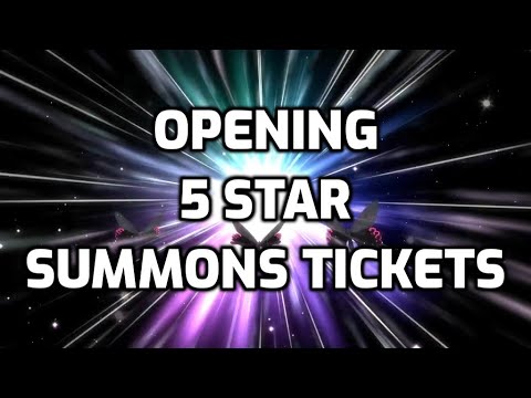 Opening 5 Star Summons Tickets | Bleach Brave Souls