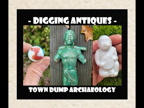 Toy Digging Archaeology - Vintage Marbles - Bottle Digging - Antiques - Ceramic - Toys - Documentary