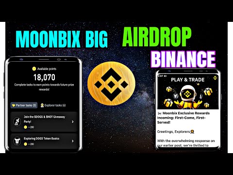 Moonbix Binance Airdrop | Moonbix binance new updates | Moonbix listing date