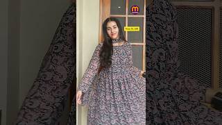 #meesho partywear anarkali kurti sets | meesho festive wear haul | mini kurti haul #meeshohaul #fyp