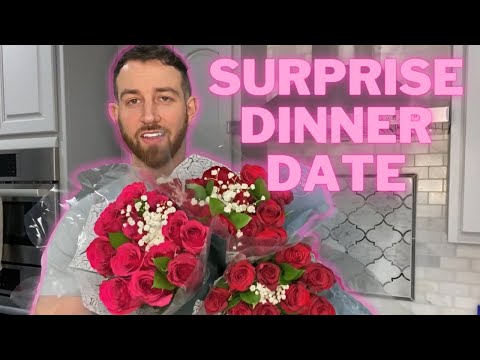 Surprise Romantic Dinner Date At Home