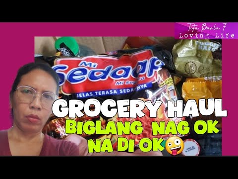 207 Grocery Haul na hindi Ok #sarisaristore  #tindahanbusiness #retailstore #groceryhaul #titabarla