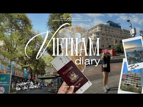 ✈️ travel diary | exploring ho chi minh city 🇻🇳 the cafe apartments, book street, flight to SG