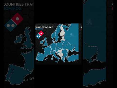 I never knew Subway had that much reach 🥪 #europe #fastfood #mcdonalds #dunkindonuts #tacobell