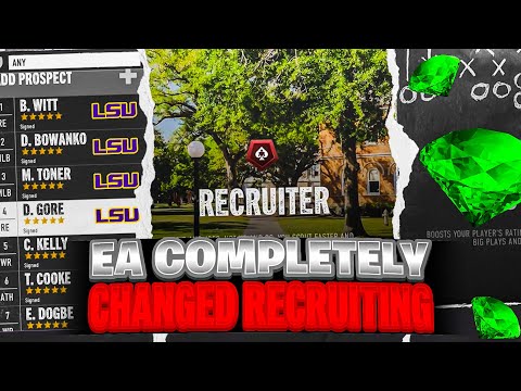 EA Completely Changed Recruiting in College Football 25 Dynasty