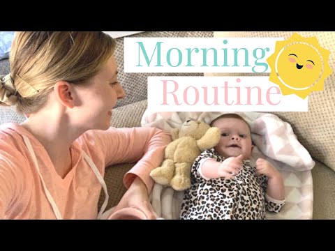 REALISTIC Morning Routine 2020 | SAHM + 5 Month Old Baby