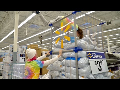 Having Fun in Walmart!