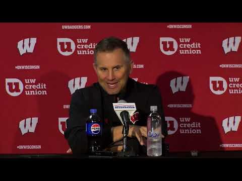 Mike Tressel Press Conference || Wisconsin Football || September 23, 2024