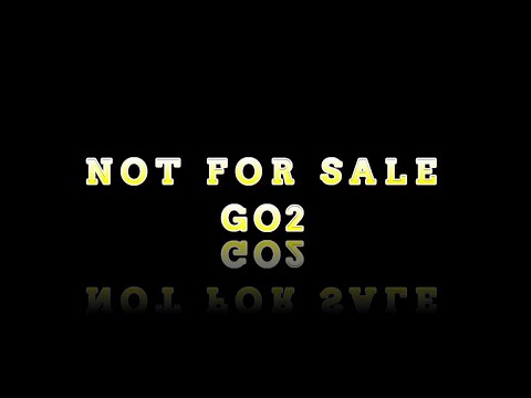 NOT FOR SALE