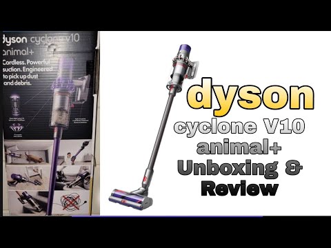 Dyson V10 Cyclone Animal+ Cordless Stick Vaccum Cleaner | Costco | Unboxing & Review