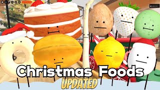 How to Get All 9 Christmas Event Foods in Secret Staycation with Funny moments [ROBLOX]