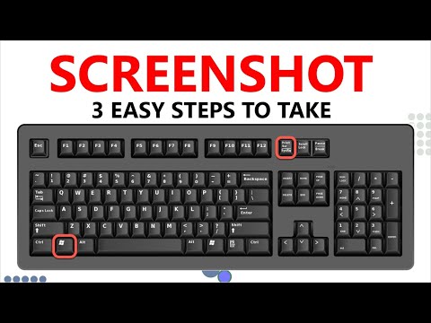 How to take a Screenshot on Laptop or PC  (Easy)