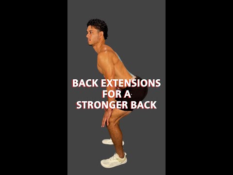 Back Extensions For A Stronger Back