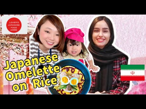 Japanese Omelette🇮🇷🇯🇵 Omelette on rice