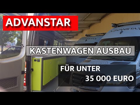 Wohnmobilausbau für unter 35 000 Euro!  Bei ADVANSTAR