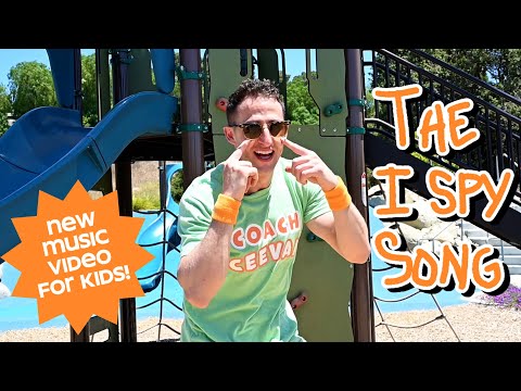 The I Spy Song - New Music Video For Kids! Coach Ceevan #kidssongs #kidsgames #kidsvideo