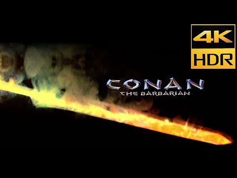 Conan the Barbarian (1982) Intro • "prologue / anvil of crom" Basil Poledouris • 4K HDR & HQ Sound