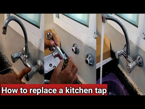 How To Replace Sink Mixer Tap | How to replace a kitchen tap | Sink Mixer Fitting