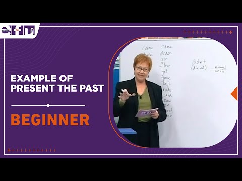 Let's Start English 99 Lesson 24 / Example Of Present To Past