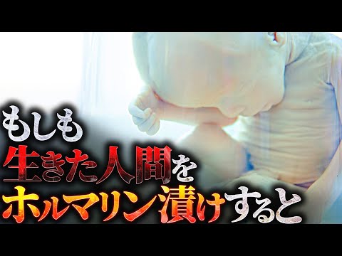 【驚愕】生きた人間をホルマリン漬けにしてみましょう