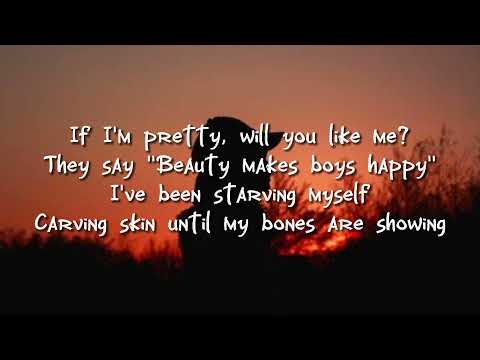 prom queen-beach bunny (lyrics)"shut up count ur calories "