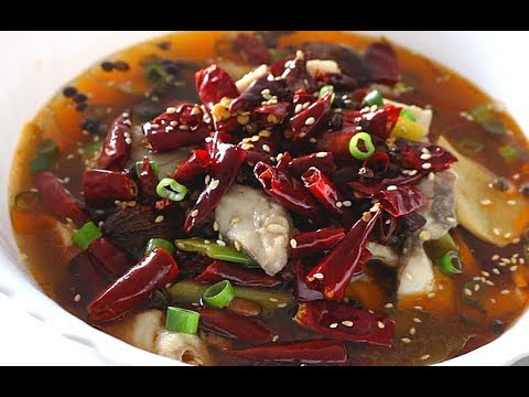 Chinese spicy fish - Sichuan Boiled Fish 水煮魚